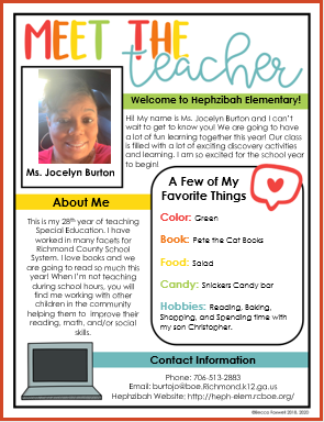 Meet the Teacher